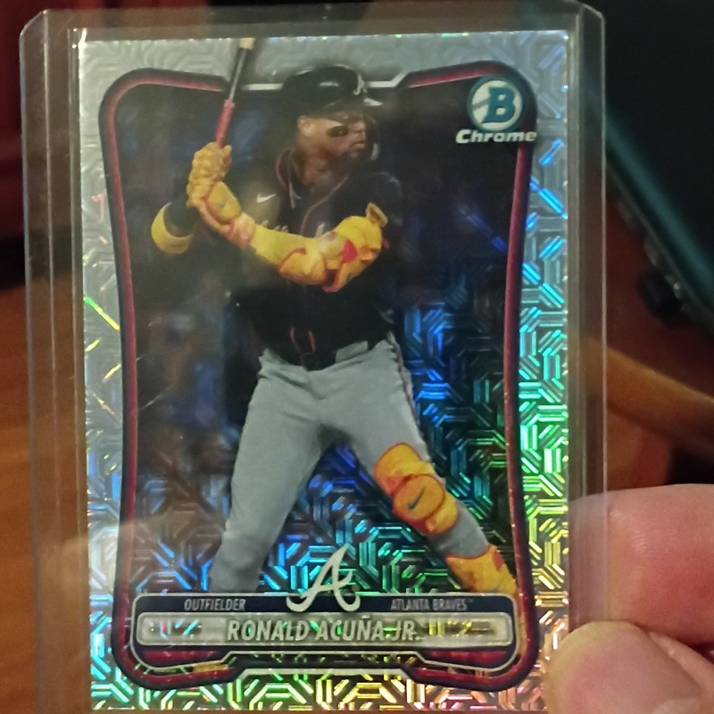 2026 Bowman #23 Ronald Acuna Jr [Mojo Refractor] Atlanta Braves