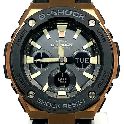 G SHOCK Casio GST W120L 1A G STEEL Radio Solar Tough Solar Multi Band 6 Double L