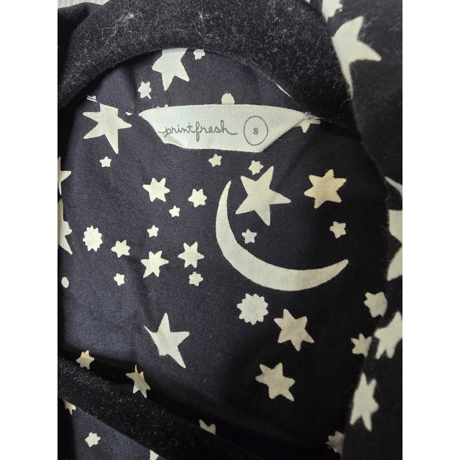 Printfresh Celestial Sky Star Print Pajama Top Wo… - image 5
