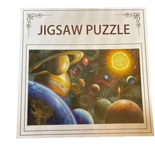 New, Sealed Nattork Planets in Space 500 Pieces Jigsaw Puzzle