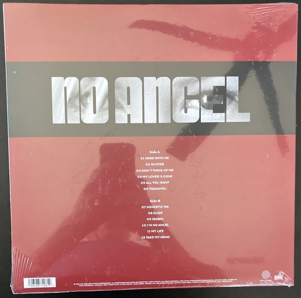 DIDO NO ANGEL RED MARBLE VINYL LP DELUXE LIMITED EDITION IMPORT NEW SEALED MINT - Image 2 of 2