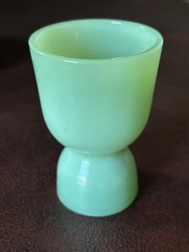 Fire King Jade-ite Double Egg Cup 1940’s-1950’s