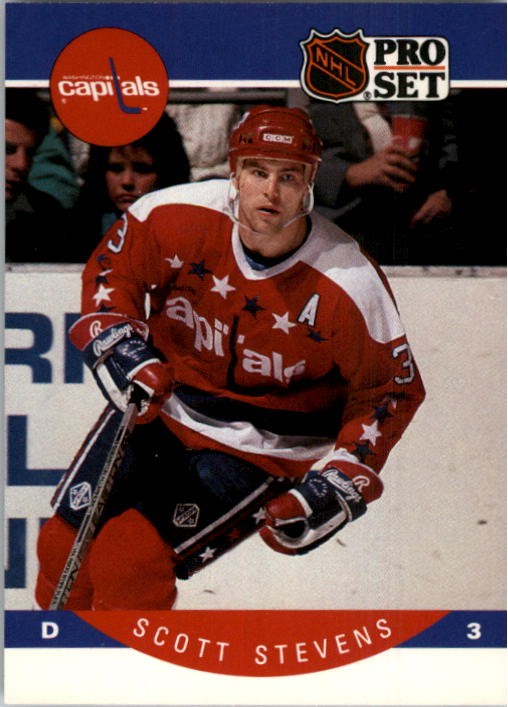 1990-91 Pro Set #321 Scott Stevens UER HKY