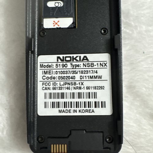 Nokia 5190 Telefon W PUDEŁKU + akcesoria, TYLKO CZĘŚCI - Zdjęcie 4 z 4
