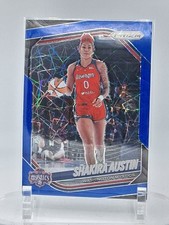 Shakira Austin - 2025 Panini Prizm WNBA Blue Velocity Prizm