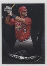 2022 Topps Chrome Black Albert Pujols #13 6q5