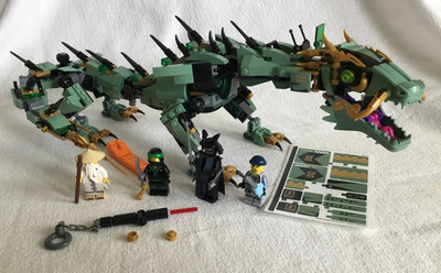 LEGO The LEGO Ninjago Movie: Green Ninja Mech Dragon 70612 Complete Set w/ figs