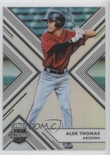 2018 Panini Elite Extra Edition Opti-Chrome Holo Prizm Alek Thomas #62 0e2x