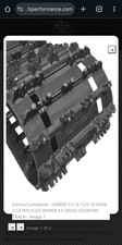 CAMSO Ripsaw Snowmobile Trail Track, 2.52 Pitch 121 x 1.25, 15" Wide  Ice Ripper