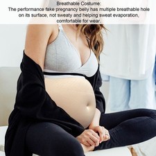 Fake Pregnancy Belly - Breathable Skin Color Filling Costume For Stage