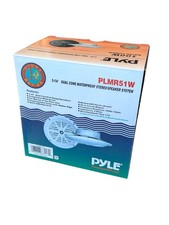 Pyle PLMR51W 5-1/4" Dual Cone Waterproof Stereo Speakers