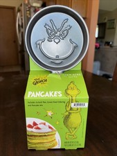 Ten Acre Gifts Dr Seuss The Grinch Pancake Mix and Pan Gift Set Whimsical New