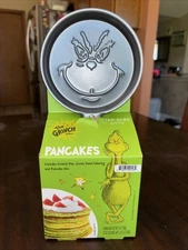 Ten Acre Gifts Dr Seuss The Grinch Pancake Mix and Pan Gift Set Whimsical New