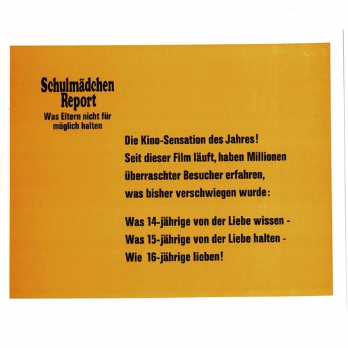 Schulmädchen-Report - WA 1970 - Jutta Speidel - 20 Aushangfotos - 24x30cm (2230) - Picture 18 of 20