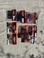 JDM - 8 Piece RAID JAPAN Creature Bait Lot - Zariganist - 1Way - 2Way - Bukkomi