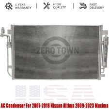 AC Condenser For 2007-2018 Nissan Altima 2009-2023 Maxima 27.44x16.19x0.63 in.