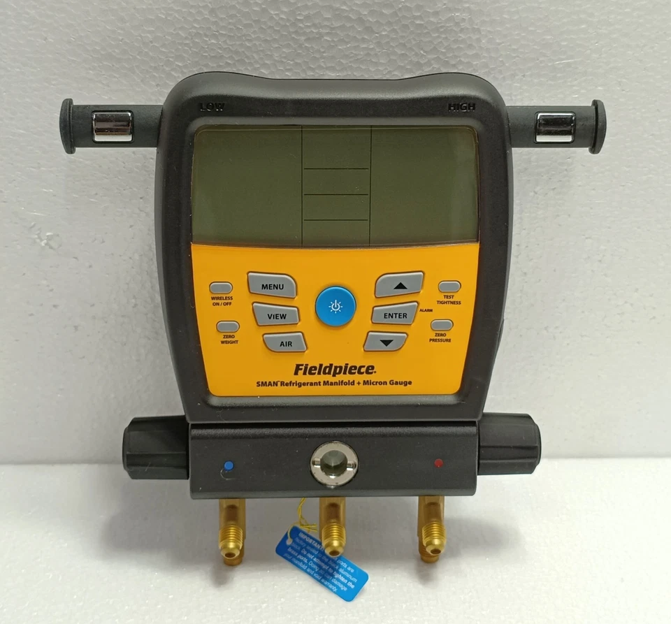 Colector de refrigerante digital Fieldpiece SM380V SMAN y medidor de micrones - Nuevo Foto 3 de 4