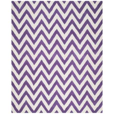 SAFAVIEH Cambridge CAM139K Handmade Purple /Ivory Rug