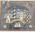 Dimensions Hope Lights The Way Cross Stitch Kit Nautical Lighthouse Ships New