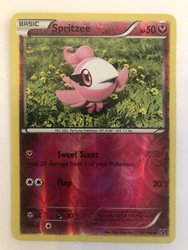 Spritzee 92/146 XY Base Set Reverse Holo Common