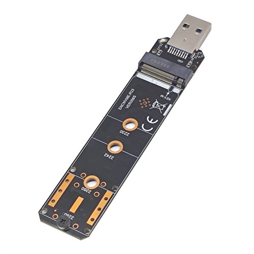 USB 3.2 GEN2 10Gbps to NVME M.2 Hard Drive Box to A-port RTL9210 Card Opening - Afbeelding 3 van 5