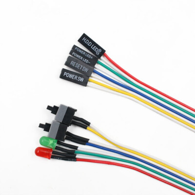 68CM Slim ATX PC Compute Motherboard Power Cable Reset Switch Push Button Switch