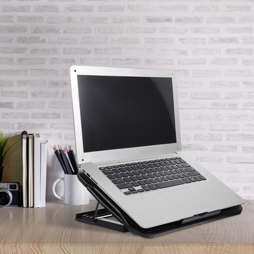 Laptop Cooling Base Computer Pad Fans Notebook Foot Cooler Stand - Afbeelding 3 van 12