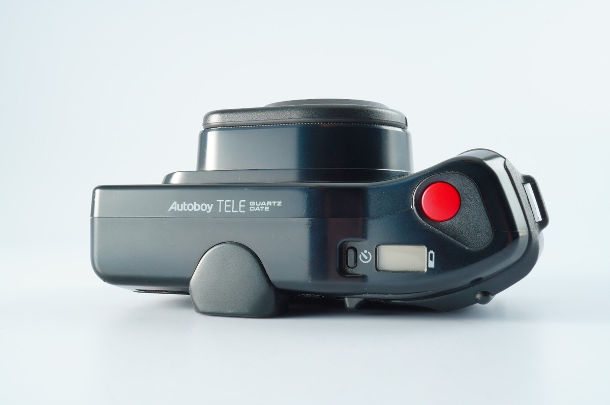 美品♪ キャノン CANON Autoboy TELE QUARTZ DATE EX+5 Canon Autoboy TELE Quartz Date 35mm Point & Shoot Film