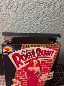 Nintendo NES Who Framed Roger Rabbit- Mint Condition- Box & Cart Only- No Manual
