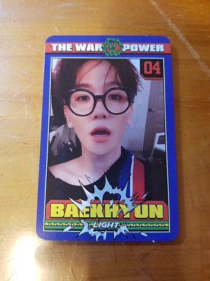 EXO 4th Album Repackage Power Baekhyun Type-B Photo Card Official