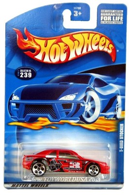 2001 Hot Wheels #239 T-Bird Stocker