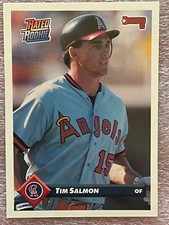 1993 Donruss #176 Tim Salmon California Angels