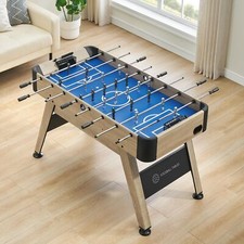 54 Inch Foosball Table, Soccer Table Game for Kids and Adults Easy To Assembly