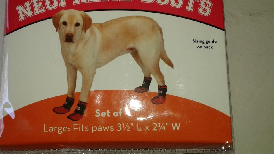 KONG High-Top Neoprene DOG HIKING "or" WINTER  BOOTS    X-LG / XX-LG  - Image 4 of 4