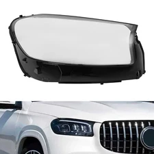 For 2020-2023 Mercedes-Benz GLS Right Headlight Lens Cover Headlamp Lens Cover