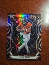 2020 Panini Obsidian #106 Jerry Jeudy #20/75 Orange Electric Etch Rookie Card RC