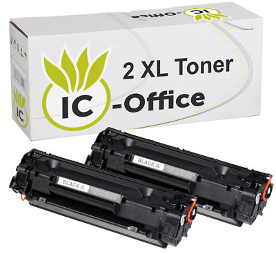 Toner XXL für HP Laserjet P1008 P1100 P1101 P1103 MFP CB435A CE285A 35A 85A 2x