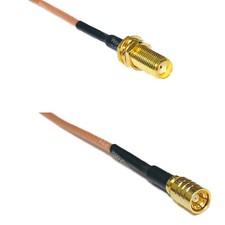 RG316 SMA Female Long to SMB FEMALE RF Cable Rapid-SHIP LOT