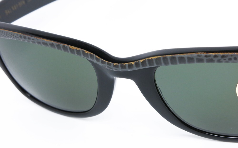 VINTAGE SUNGLASSES RAY BAN WAYFARER LEATHERS BAUSCH LOMB G-15 B&L