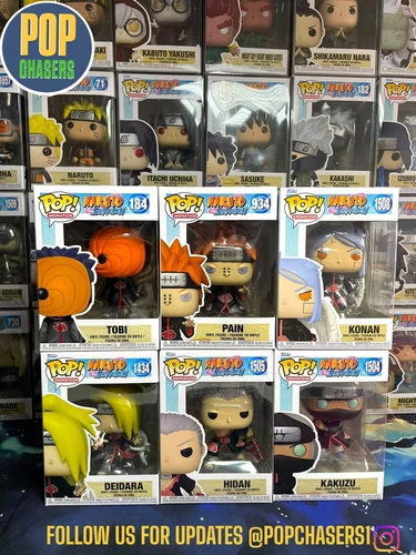 Funko POP! Naruto Shippuden: Akatsuki 6 Set