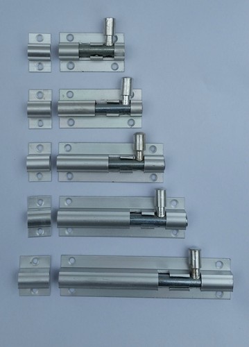 SLIDE BOLT Bathroom Toilet Shed Door Lock/Catch/Latch multi - sizes - Picture 14 of 21