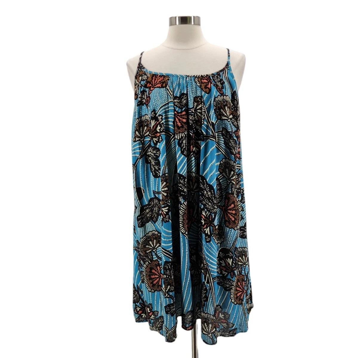 By Anthropologie Deja Phisse Tassel Tunic Mini Dress Womens Medium