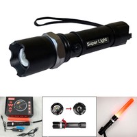 Tactical Led Rechargeable Swat Led Flashlight Torch Lamp Light With Charger Tactical Led Rechargeable Swat Led Flashlight Torch Lamp Light With Charger