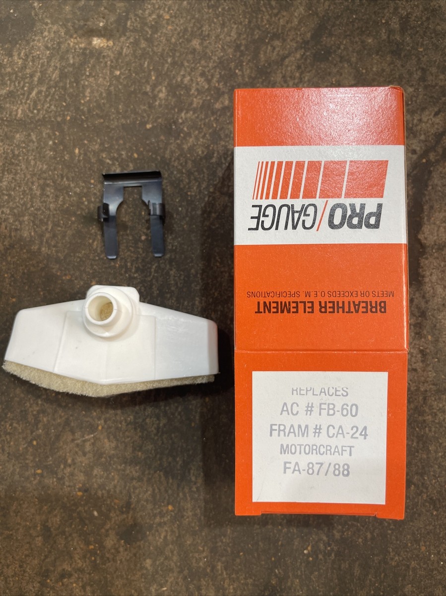 PRO-GAUGE Breather Element REPLACES AC# FB-60 FRAM # CA-24