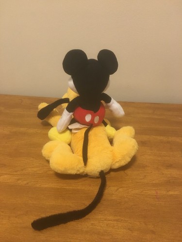 MICKEY MOUSE and PLUTO Plush Stuffed Toy Dolls - Picture 3 of 6