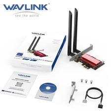Wavlink Pcie Wifi Bluetooth Adapter Wifi 7 8800mbps Network Card Intel BE200