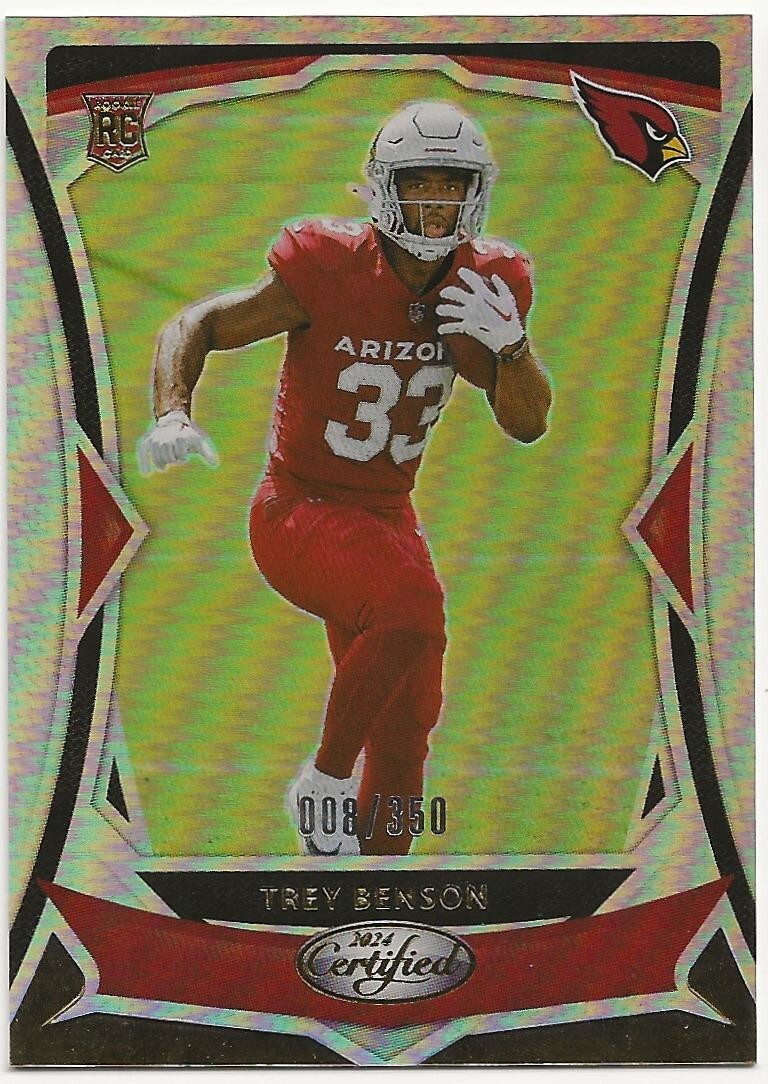 2024 Panini Certified Mirror Trey Benson /350 Rookie #151
