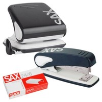 Sax Design 0-418-90 EDV-SET Set:Locher 418+Heftg 239 Schw.