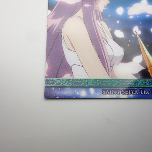 Tarjeta coleccionable japonesa 2003 Knights of Zodiac Saint Seiya Saga Athena Saori Kido - Imagen 4 de 6