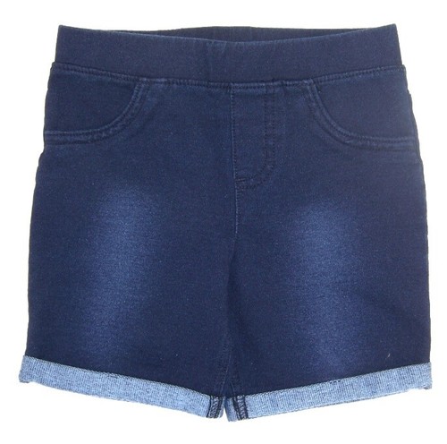 Jumping Beans Little Girls Size 4 Denim Shorts NWT Dark Wash - Picture 8 of 9